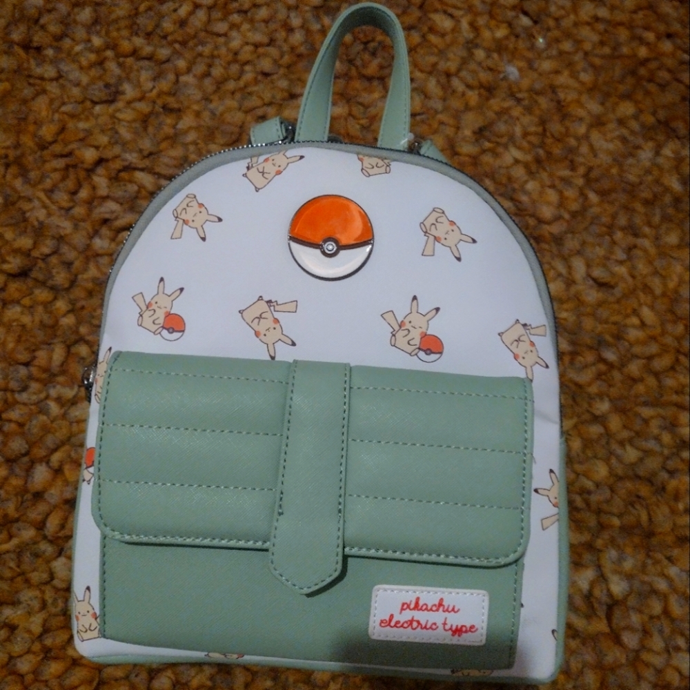 Loungefly Pokemon leather book bag